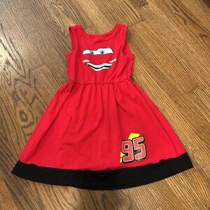 Cars Lightning McQueen dress 4T